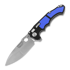Andre de Villiers Pitboss 2 sulankstomas peilis, G10 Blue