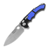 Andre de Villiers Pitboss 2 folding knife, G10 Blue