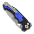 Andre de Villiers Pitboss 2 sulankstomas peilis, G10 Blue