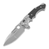 Andre de Villiers Pitboss 2 折叠刀, Ti/Black G10