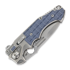 Andre de Villiers Pitboss 2 folding knife, Ti/Blue Frag