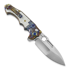 Andre de Villiers Pitboss 2 kääntöveitsi, White G10/Acid Rain