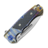 Andre de Villiers Ratel sulankstomas peilis, Acid Rain/Blue Carbon Fibre