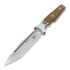 Andre de Villiers Recce Straight kniv, tan
