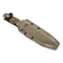 Andre de Villiers Recce Straight kniv, tan