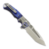 N&oacute;ż składany Andre de Villiers Ronin BL, Blue Kirinite