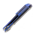Nóż składany Andre de Villiers Ronin BL, Blue Kirinite