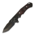 Andre de Villiers Ronin BL sulankstomas peilis, Red Marble CF, juoda