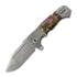 Andre de Villiers Savage Blasted 折り畳みナイフ, Purple Kirinite