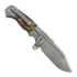 Andre de Villiers Savage Blasted 折り畳みナイフ, Purple Kirinite