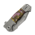 Andre de Villiers Savage Blasted 折り畳みナイフ, Purple Kirinite