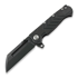 Andre de Villiers Tac Butcher M390 sulankstomas peilis, juoda
