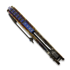 Coltello pieghevole Andre de Villiers Trailboss, Acid Rain