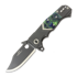 Andre de Villiers Trailboss Regrind & Wave Tab 折叠刀, Voodoo Resin