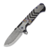 Coltello pieghevole Andre de Villiers Trailboss, VG10 Damascus/Mocuti