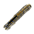 Andre de Villiers Trailboss Wave Tab 折り畳みナイフ, V-Mill Flame Ano