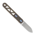 Anso of Denmark ASI ARA - Ti Amber knife, Spear Point
