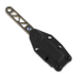 Anso of Denmark ASI ARA - Ti Amber knife, Spear Point