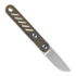 Anso of Denmark ASI ORION - Ti Amber knife, Drop Point
