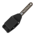 Anso of Denmark ASI ORION - Ti Amber knife, Sheepsfoot