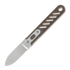 Anso of Denmark ASI ORION - Ti Amber knife, Spear Point