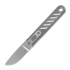 Anso of Denmark ASI ORION - Ti Grey knife, Drop Point