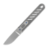 Cuchillo Anso of Denmark ASI ORION - Ti Grey, Drop Point
