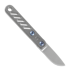 Anso of Denmark ASI ORION - Ti Grey knife, Drop Point