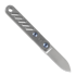Coltello Anso of Denmark ASI ORION - Ti Grey, Spear Point