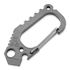 Attrezzo multifunzione Anso of Denmark Carabiner V3 Titanium Grey