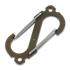 Anso of Denmark Carabiner V5 Titanium Amber