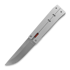 Anssi Ruusuvuori Folding Puukko, marine aluminum