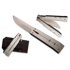 Anssi Ruusuvuori Folding Puukko, marine aluminum
