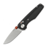 ANV Knives A090 - Stonewash - G10 sulankstomas peilis, juoda