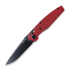 ANV Knives A100 BB - DLC Black Elmax - GRN folding knife, red