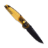 ANV Knives A100 BB - DLC Black Elmax - Ultem kääntöveitsi, natural