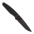 Складной нож ANV Knives A200 BB - DLC Black Sleipner - G10, чёрный