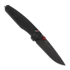 Nóż składany ANV Knives A200 BB - DLC Black Sleipner - G10, czarny
