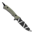 ANV Knives M311 Spelter - Elmax DLC Camo - Micarta Olive veitsi, Black Kydex