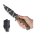 ANV Knives M311 Spelter - Elmax DLC Camo - Micarta Olive veitsi, Black Kydex