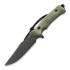 ANV Knives M311 Spelter - Elmax DLC - Micarta Olive 刀, Black Kydex