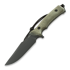 ANV Knives M311 Spelter - Elmax DLC - Micarta Olive 刀, Black Kydex