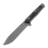 ANV Knives M73 Kontos - Sleipner Stonewash - Micarta 刀, 黑色