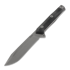 ANV Knives M73 Kontos - Sleipner Stonewash - Micarta veitsi, musta