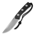 ANV Knives P200 OV - Sleipner Stonewash - G10 Black peilis, Leather
