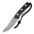 ANV Knives P200 OV - Sleipner Stonewash - G10 Black 刀, Leather