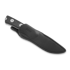 Coltello ANV Knives P200 Plain edge, nero