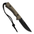 Нож ANV Knives P200 - Sleipner Cerakote Black - GRNPU, coyote