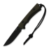 ANV Knives P200 - Sleipner Cerakote Black - GRNPU veitsi, oliivinvihreä