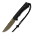 ANV Knives P200 - Sleipner Cerakote Coyote - GRNPU veitsi, musta